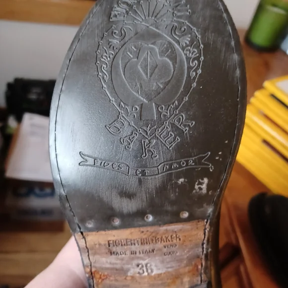 🎯 SOLD! - Florentini & Baker Ankle Boot Booties Size 36 EUR / 5.5 - 6 US EUC!! - Picture 6 of 7